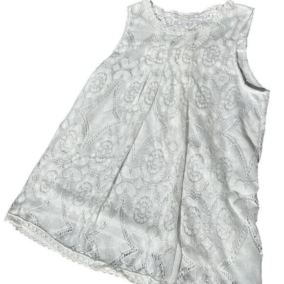 Women’s sleeveless top, 18" armpit to armpit, lace - Picture 6 of 11